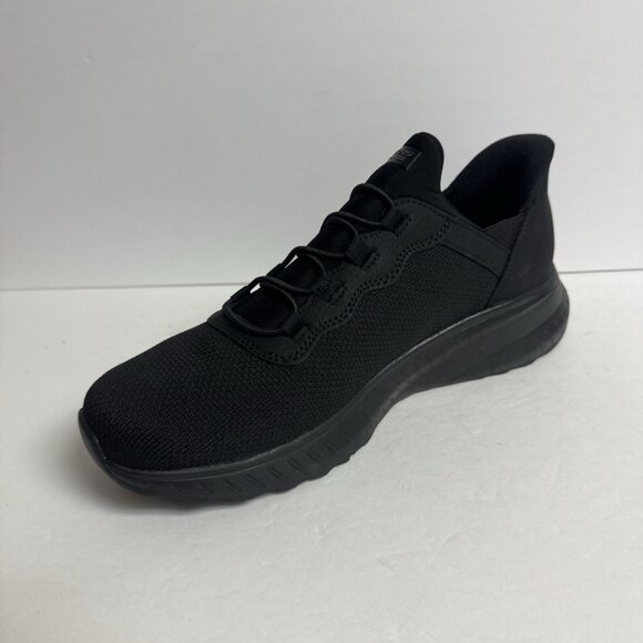Skechers Mens Bobs Squad Sport Sneaker Black Size 9.5W main image 2